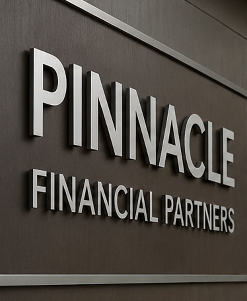 custom dimensional metal letters office building signage
